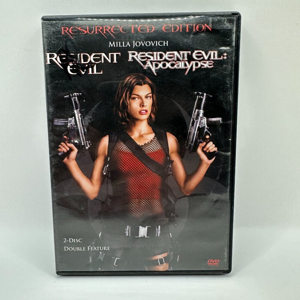 Resident Evil / Resident Evil Apocalypse DVD Double Feature Resurrected R